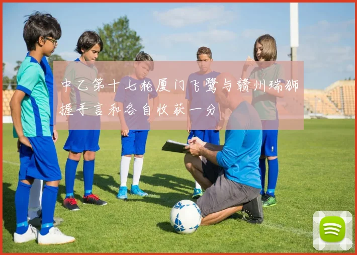中乙第十七轮厦门飞鹭与赣州瑞狮握手言和各自收获一分